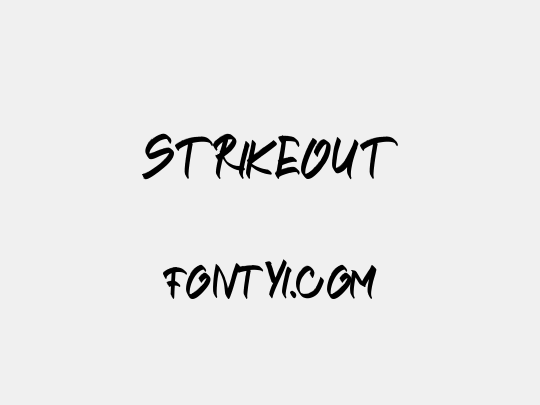 STRIKEOUT