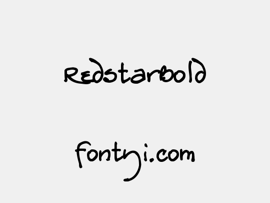 RedstarBold