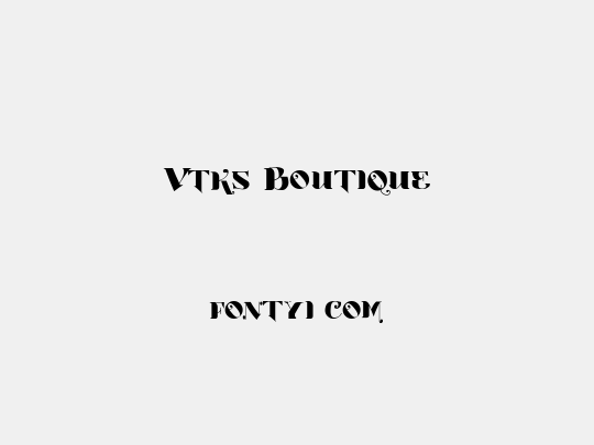 Vtks Boutique