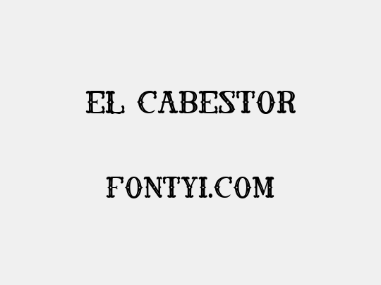 El Cabestor