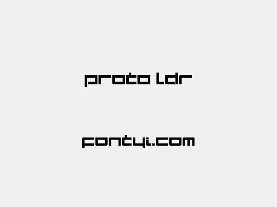 Proto LDR