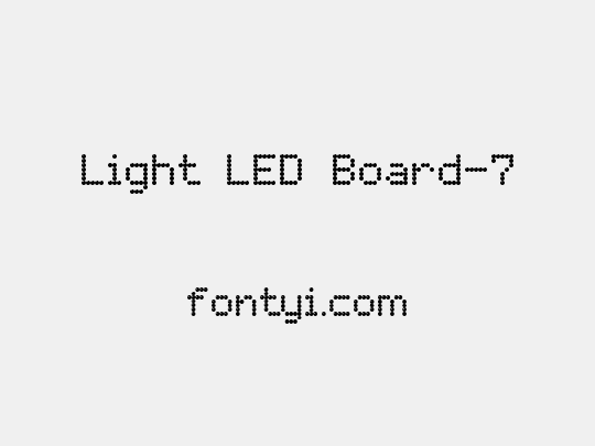 Light LED Board-7