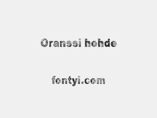 Oranssi hohde