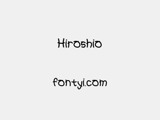 Hiroshio