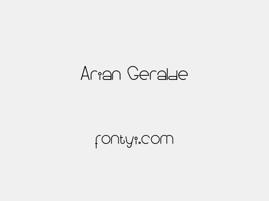 Arian Geralde
