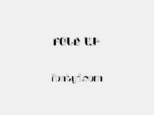 FOLD UP