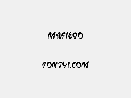 Mafieso