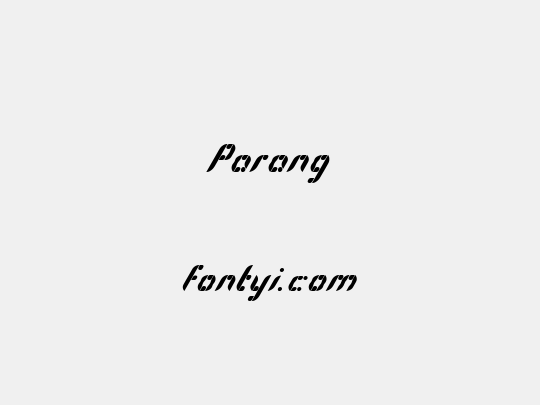 Parang