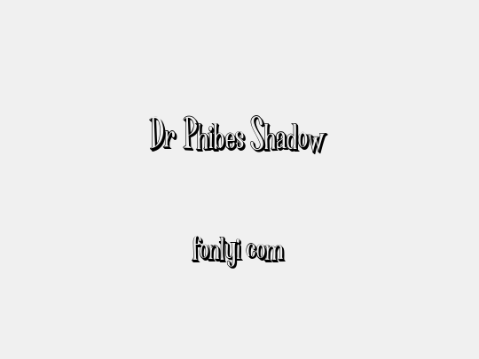 Dr Phibes Shadow