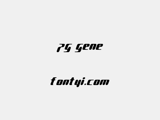 pg GENE