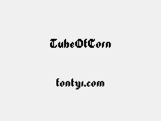 TubeOfCorn