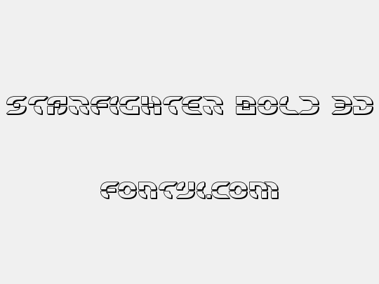 Starfighter Bold 3D