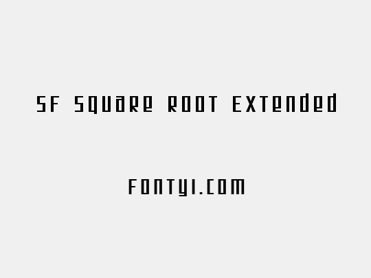 SF Square Root Extended