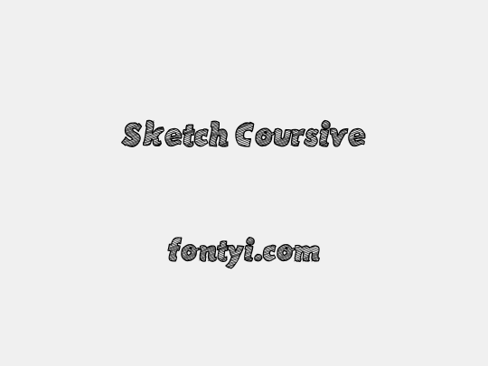Sketch Coursive
