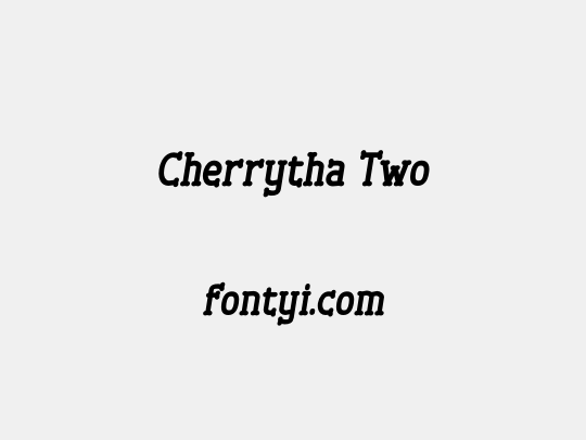 Cherrytha Two