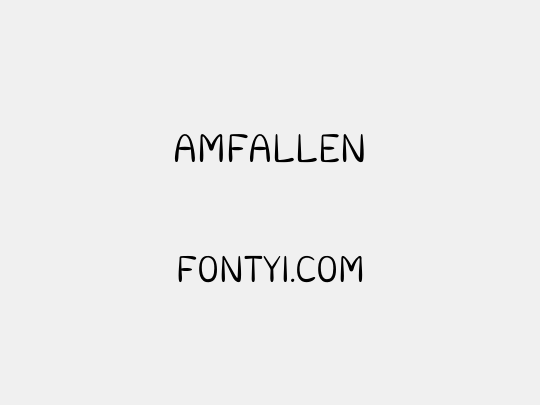 Amfallen