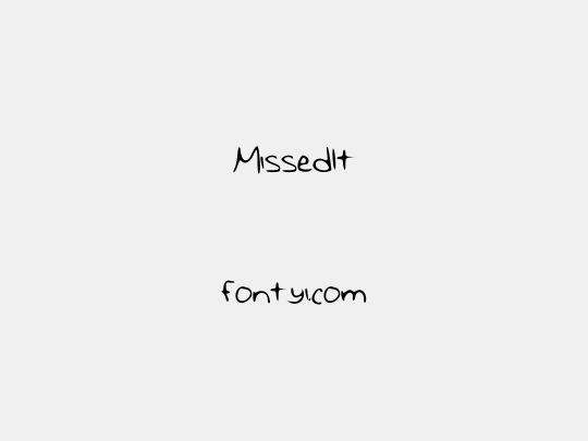 MissedIt