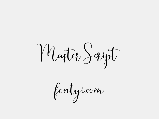 Master Script