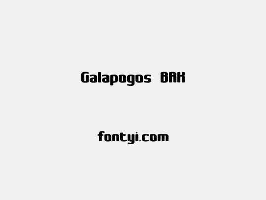 Galapogos BRK