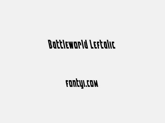 Battleworld Leftalic