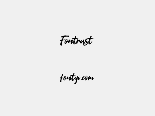 Fontrust