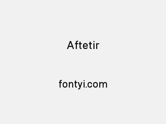 Aftetir