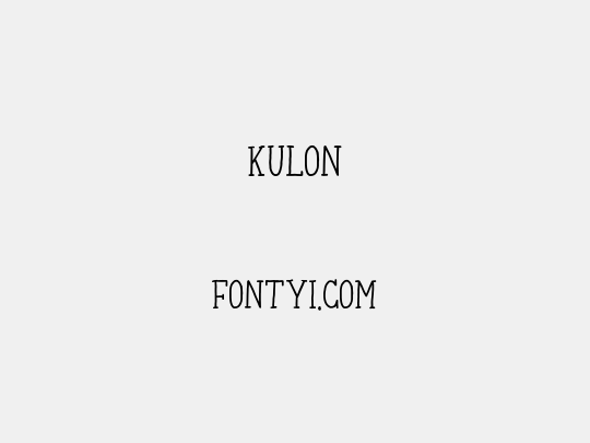 Kulon