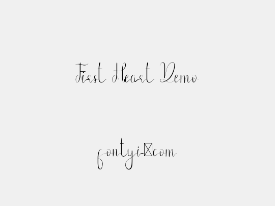 First Heart Demo