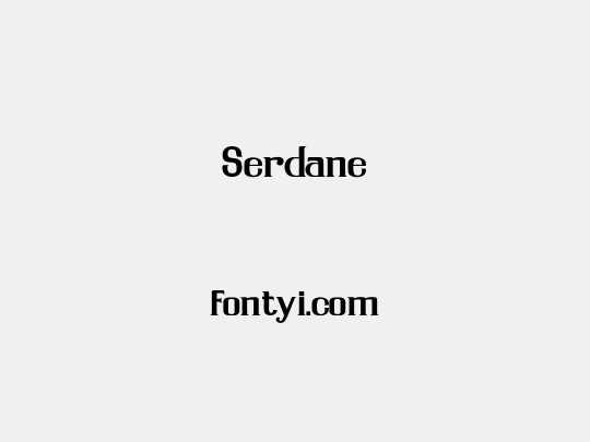 Serdane