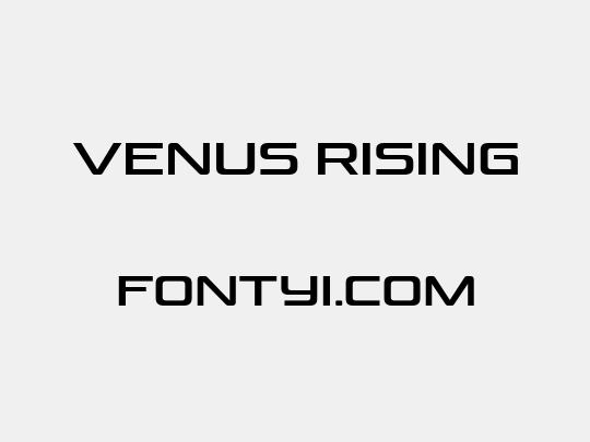 Venus Rising