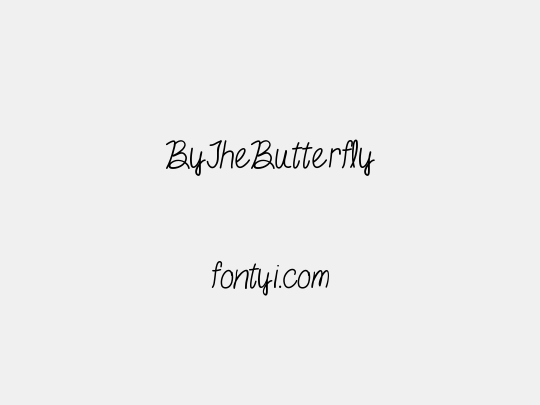 ByTheButterfly