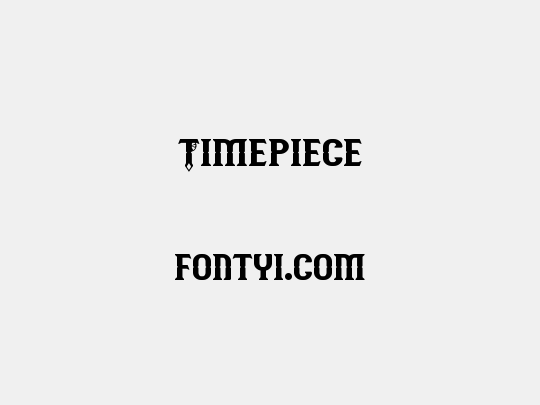 Timepiece