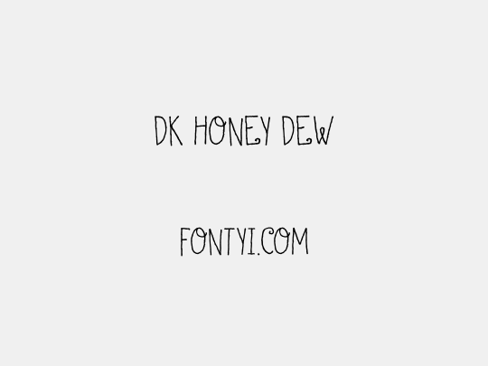 DK Honey Dew