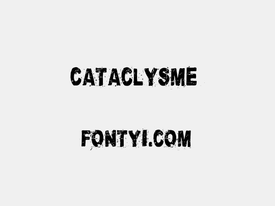 Cataclysme