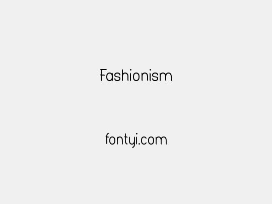 Fashionism