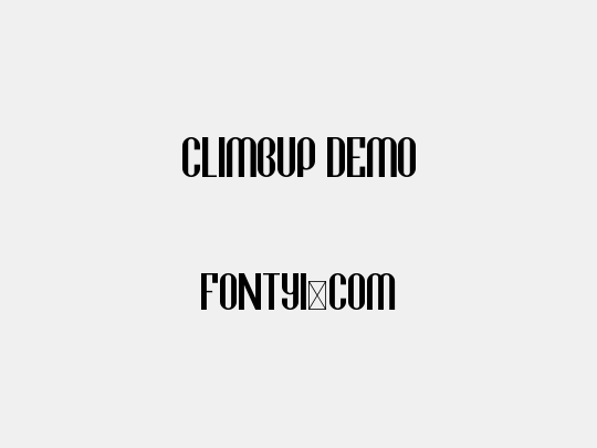 Climbup Demo
