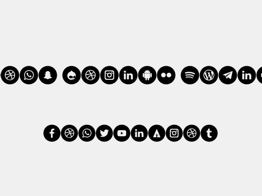 Icons Social Media 8
