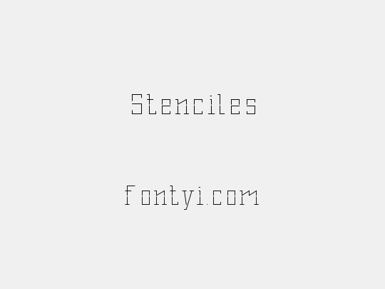 Stenciles