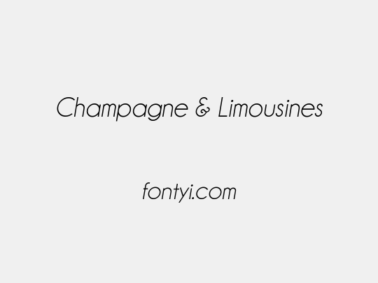 Champagne & Limousines