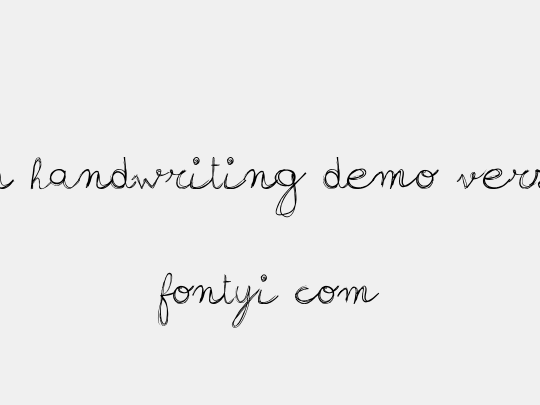 sign-handwriting_demo-version