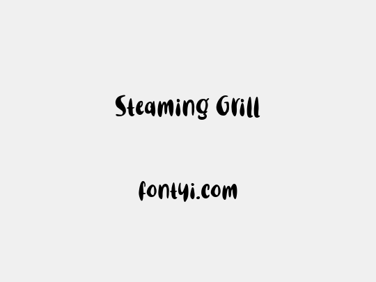 Steaming Grill
