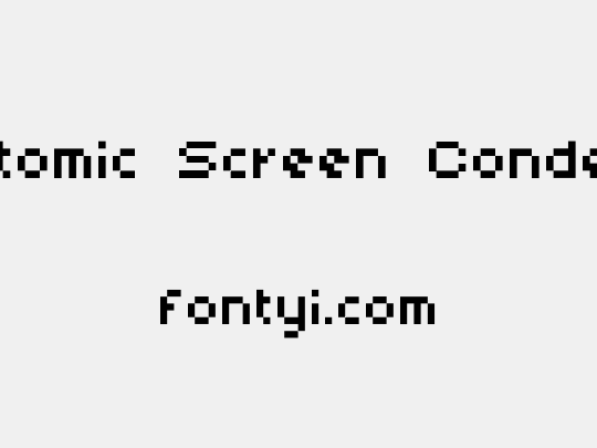 Subatomic Screen Condensed