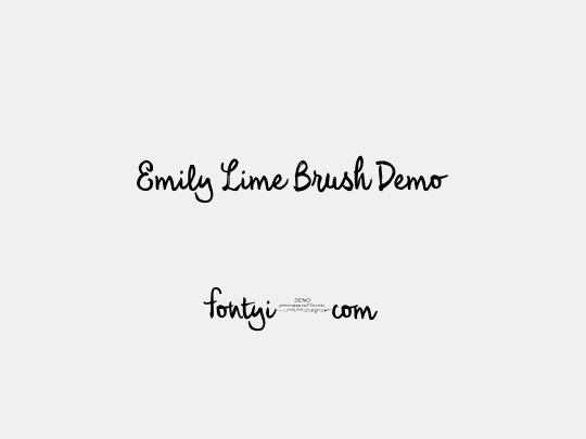 Emily Lime Brush Demo