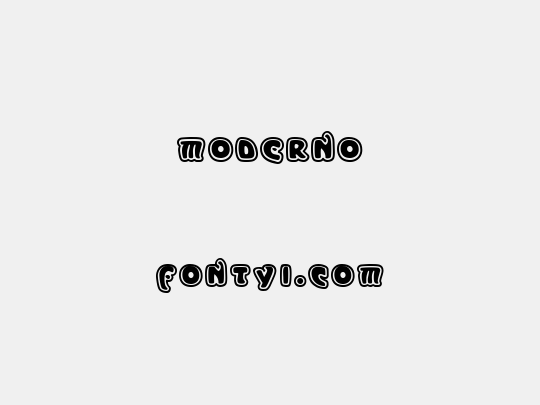 Moderno