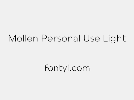 Mollen Personal Use Light