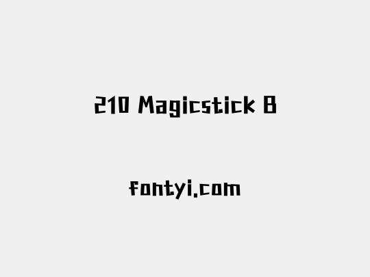 210 Magicstick B