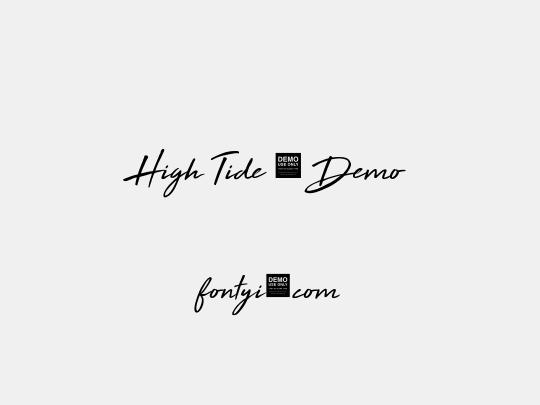 High Tide - Demo