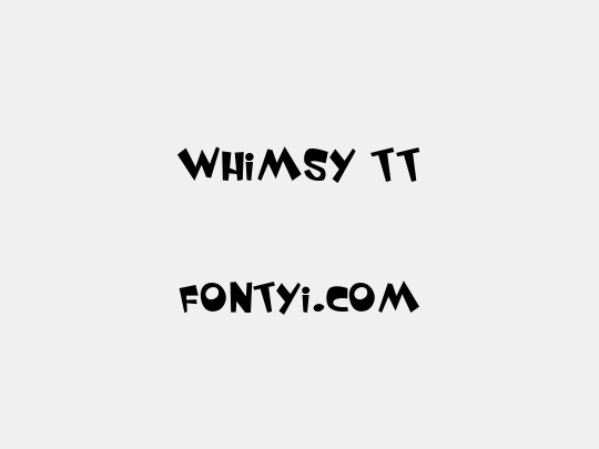 Whimsy TT
