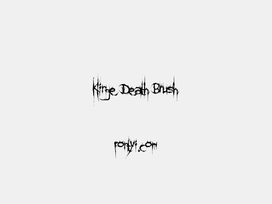 Klinge Death Brush