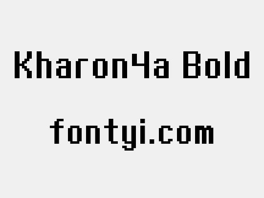 Kharon4a Bold